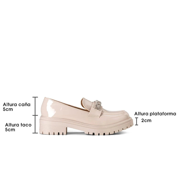 Weide Mocasin Mujer Nuria Beige Weide