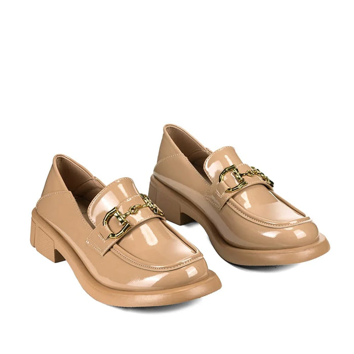 Weide MOCASIN PLANO MUJER BEIGE WEIDE GH86