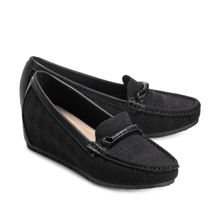 Weide MOCASIN PLANO MUJER NEGRO WEIDE GH117
