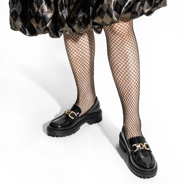 Weide MOCASIN PLANO MUJER NEGRO WEIDE JN20-2