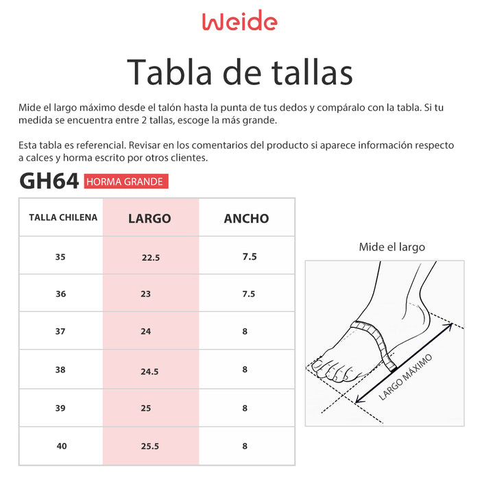 Weide Sandalia Mujer Mentas Weide GH64