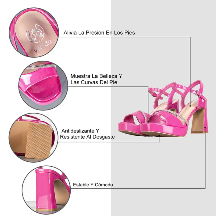 Weide SANDALIA MUJER TACO WEIDE GH130