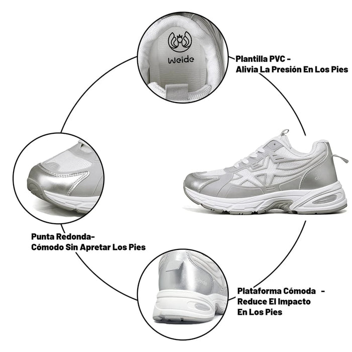 Weide ZAPATILLAS MUJER PLATAFORMA WEIDE TFA303