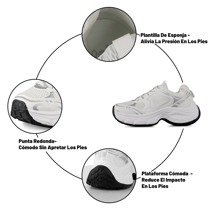 Weide ZAPATILLAS PLATAFORMA MUJER WEIDE LT615