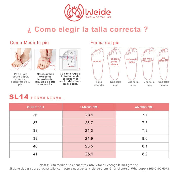 Weide ZAPATILLAS PLATAFORMA MUJER WEIDE SL14