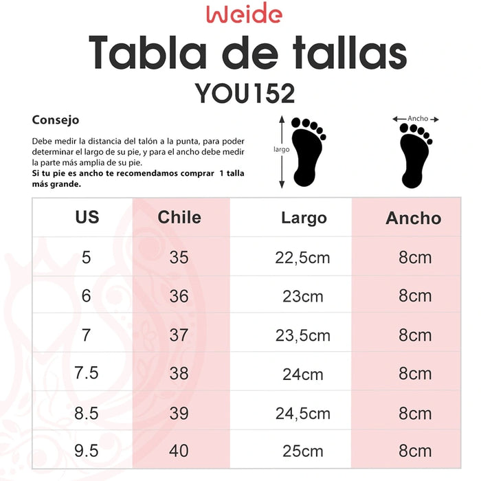 Weide Zapato Hailey Negro Weide