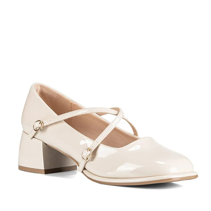 weide ZAPATOS MARY JANE MUJER BEIGE WEIDE YL65