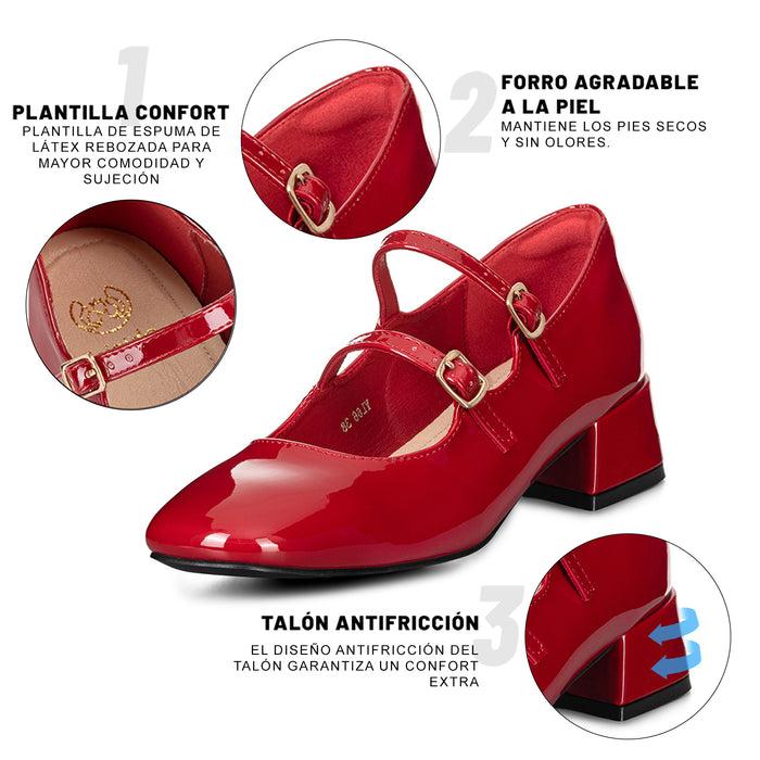 Weide ZAPATOS MARY JANE MUJER BURDEO WEIDE YL66