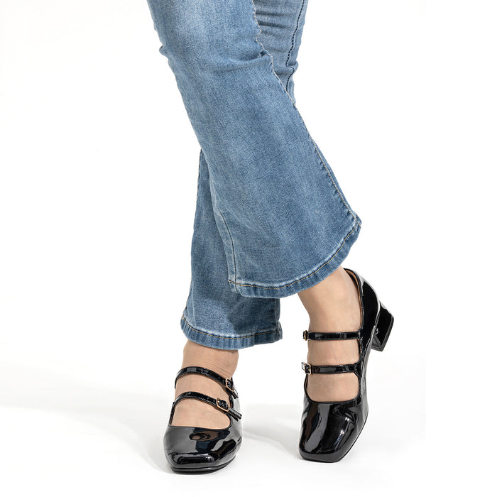 Weide ZAPATOS MARY JANE MUJER NEGRO WEIDE YL66