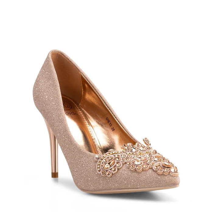 Weide Zapatos Taco Mujer Javiera Champan Weide