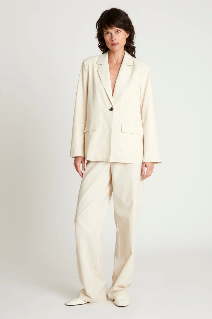 Wild Pony Blazer Lino Blanco