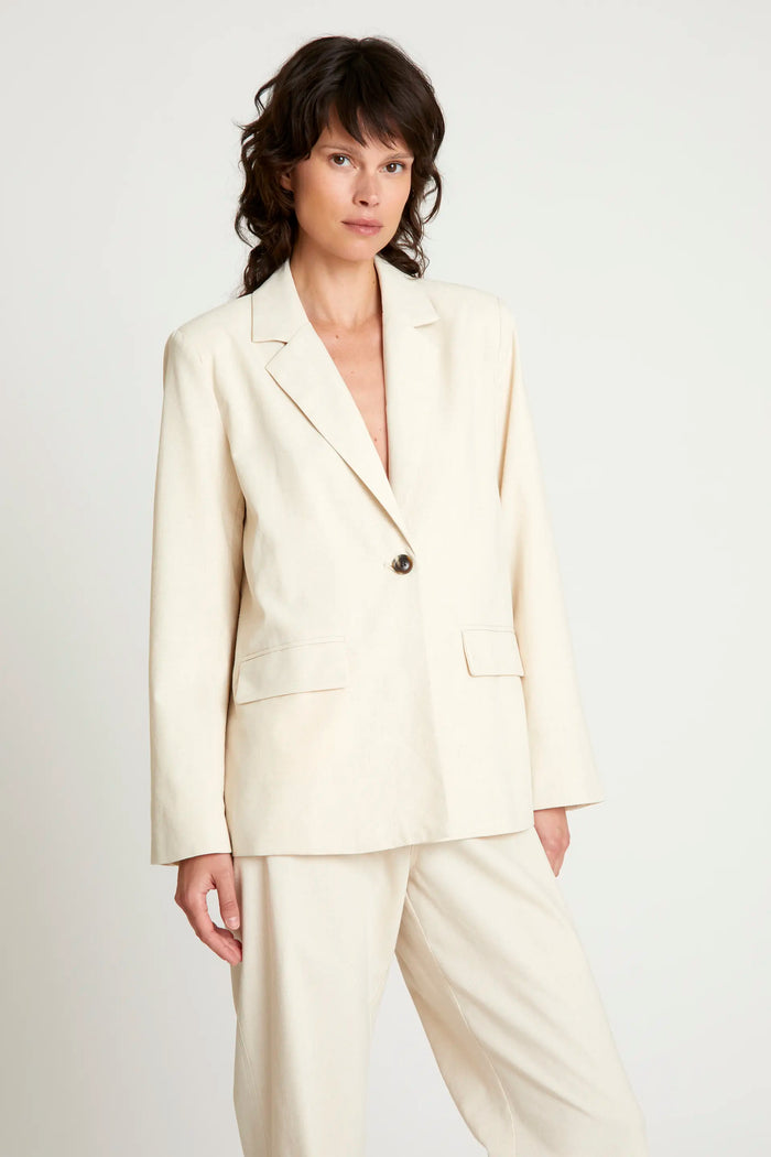 wild pony Blazer lino blanco