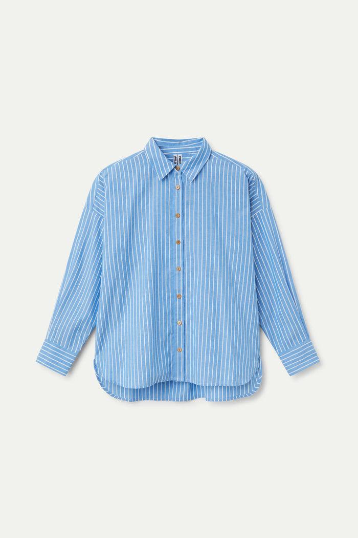 Wild Pony Camisa Estampado De Rayas Azules