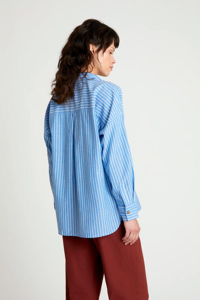 Wild Pony Camisa Estampado De Rayas Azules