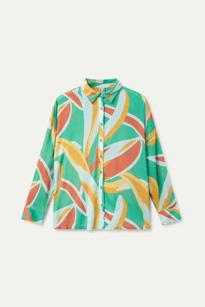 Wild Pony Camisa Estampado Floral Bromelia