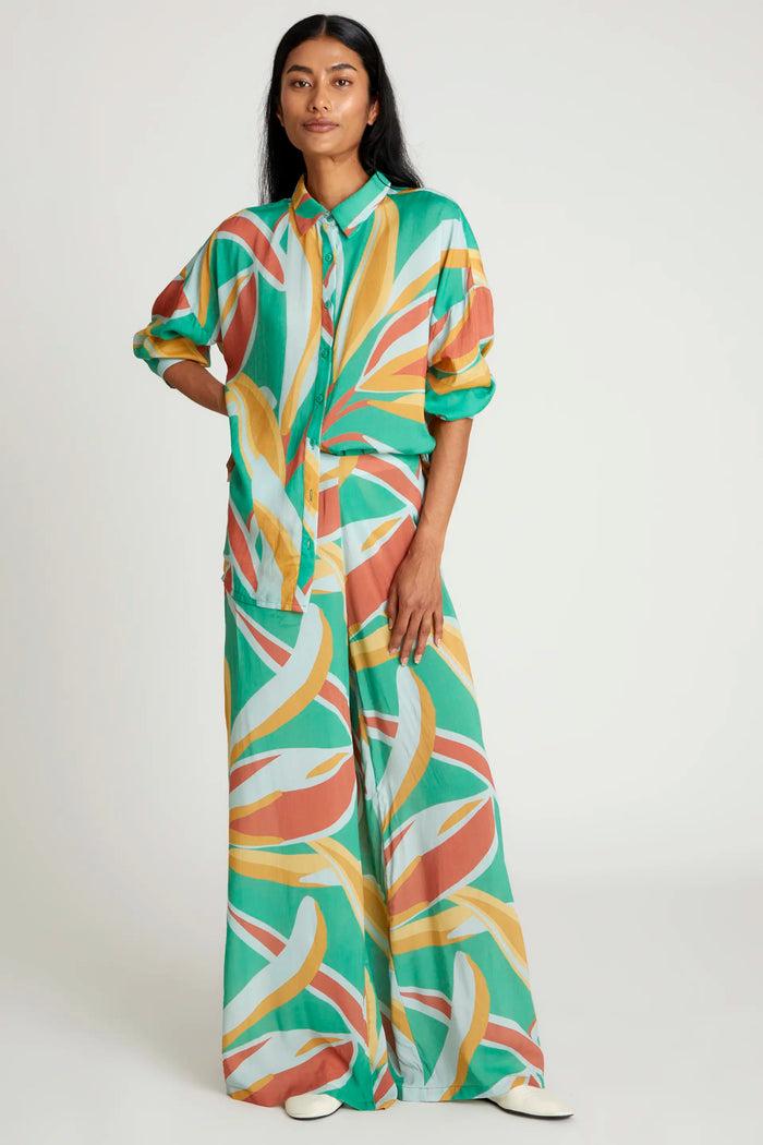 Wild Pony Camisa Estampado Floral Bromelia