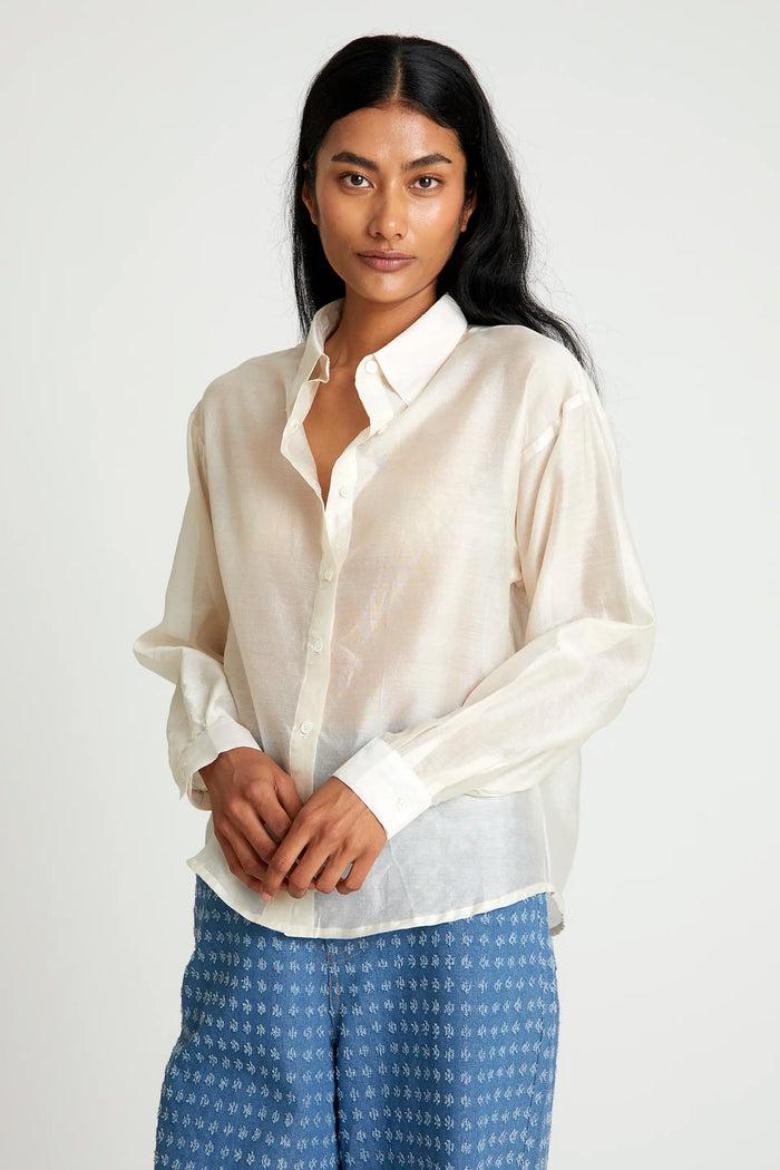 wild pony Camisa fluida blanca