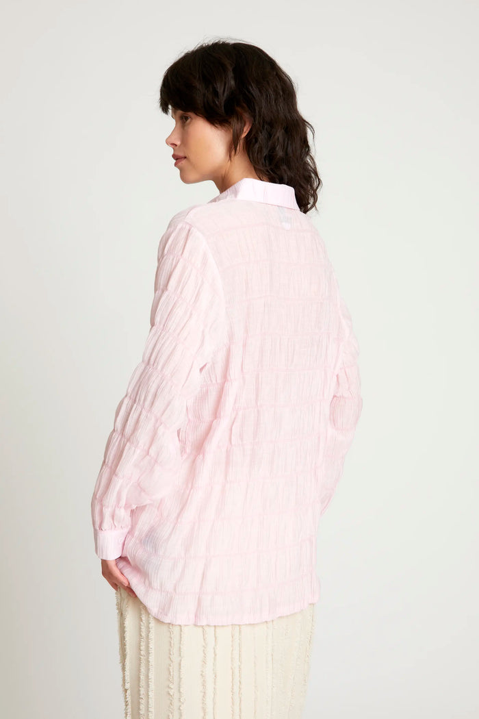 Wild Pony Camisa Textura Rosa