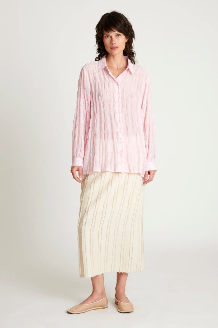 Wild Pony Camisa Textura Rosa