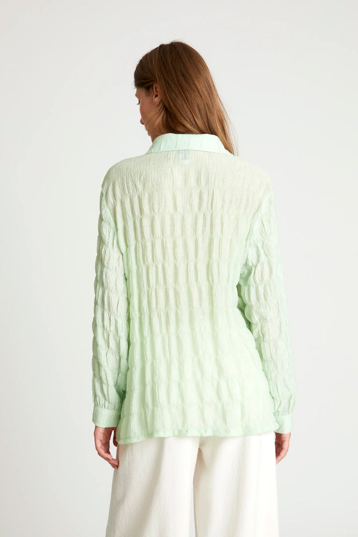 Wild Pony Camisa Textura Verde