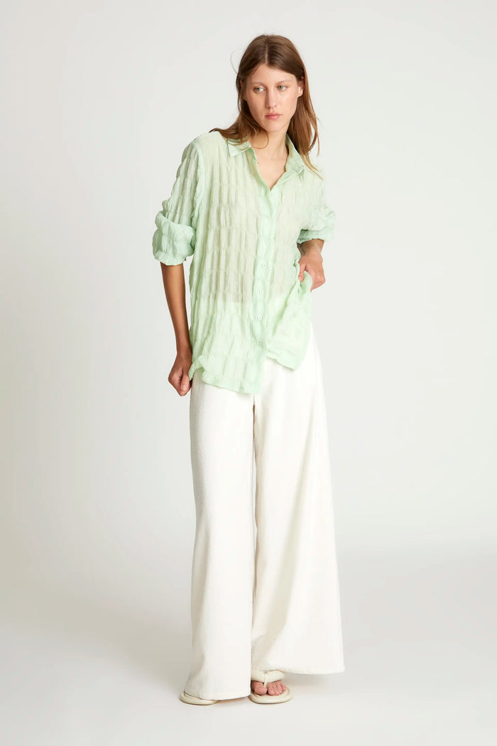 Wild Pony Camisa Textura Verde