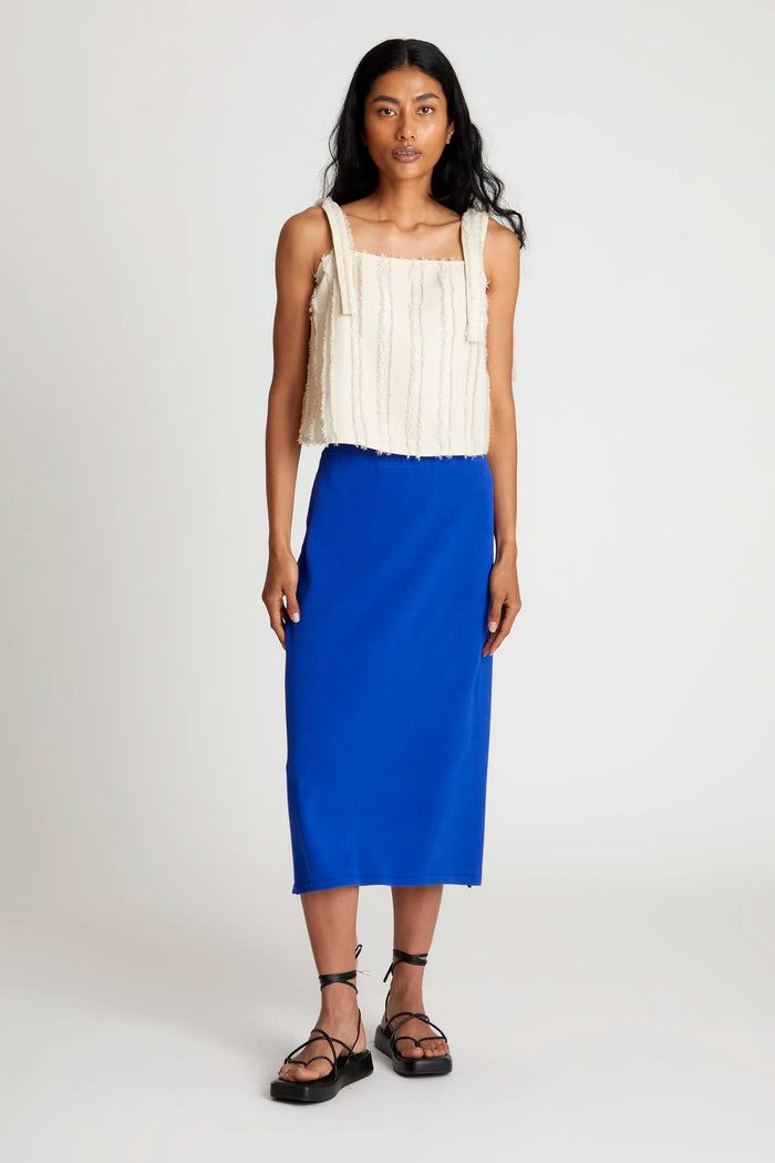 Wild Pony Falda Midi De Punto Azul