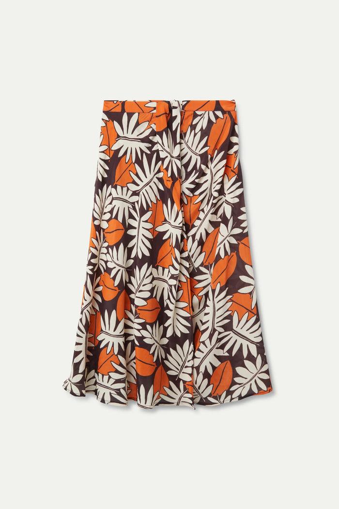 Wild Pony Falda Midi Estampado Floral Vegetal