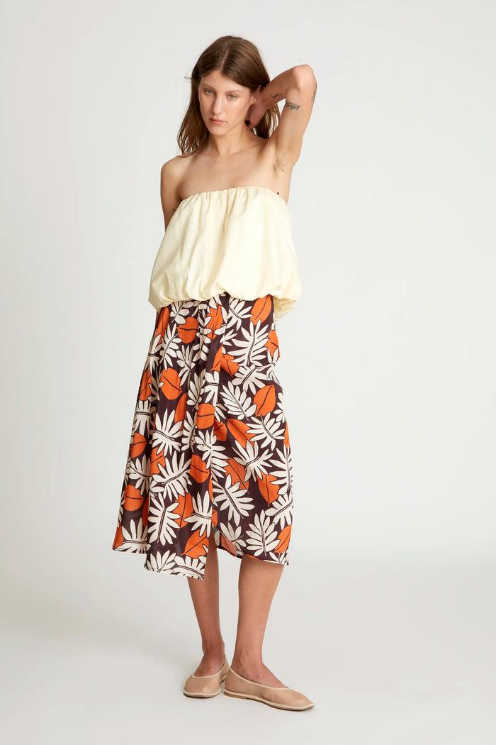 Wild Pony Falda Midi Estampado Floral Vegetal