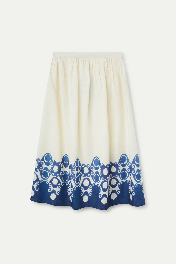 Wild Pony Falda Midi Estampado Goa