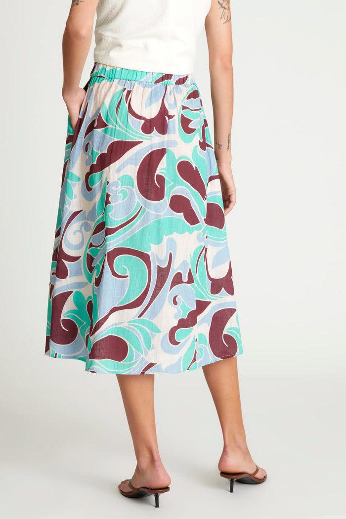 Wild Pony Falda Midi Estampado Yarrow