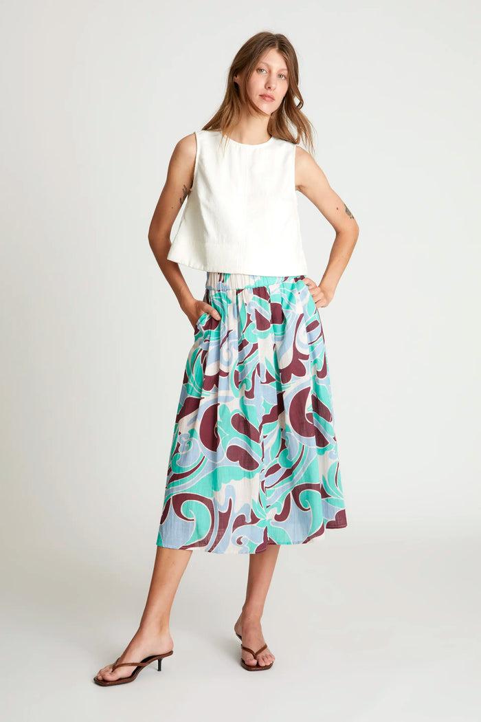 Wild Pony Falda Midi Estampado Yarrow