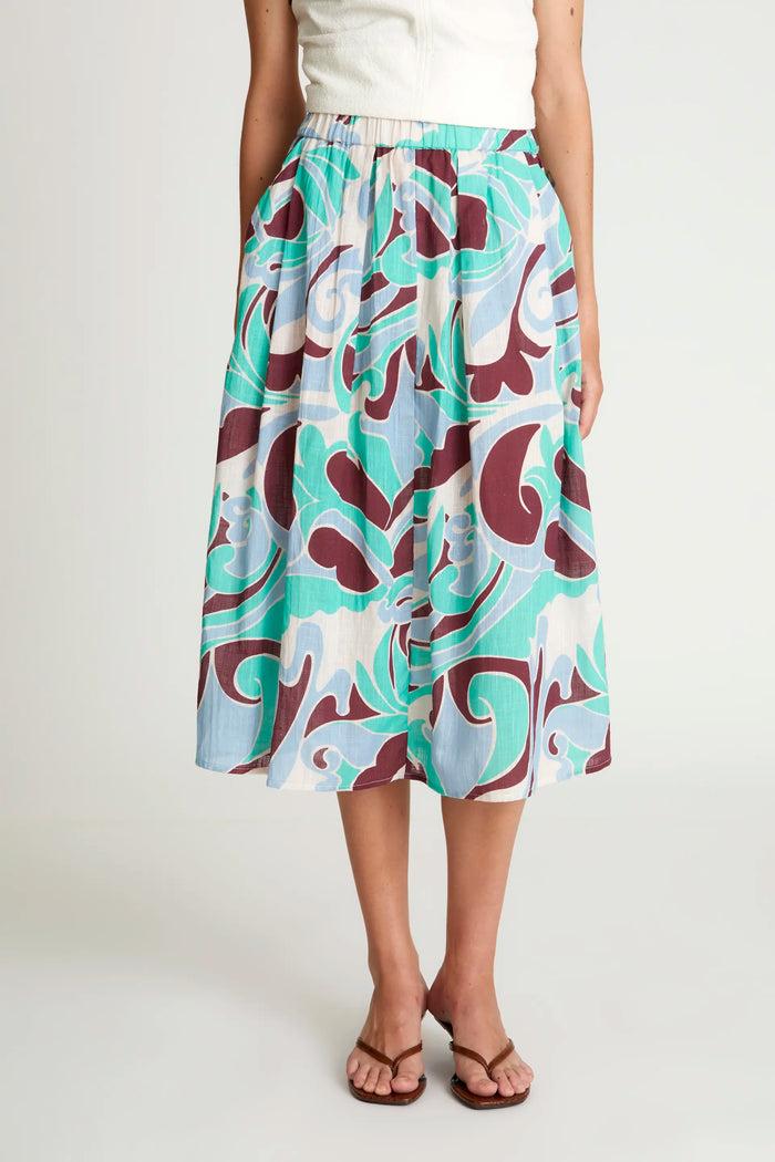 wild pony Falda midi estampado Yarrow