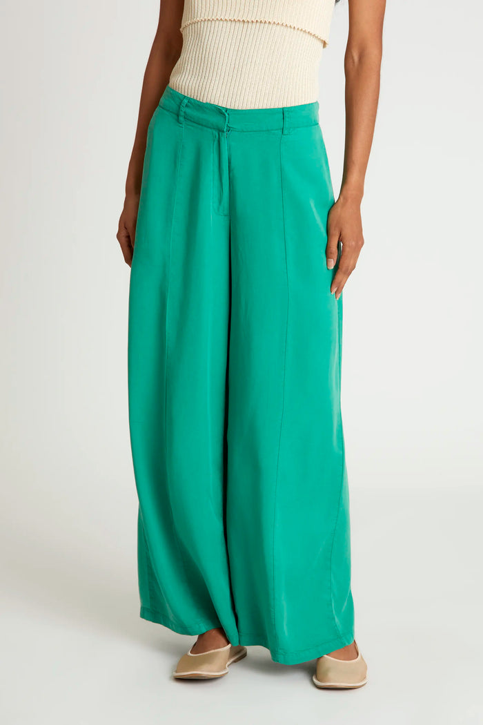 wild pony Pantalón largo amplio verde