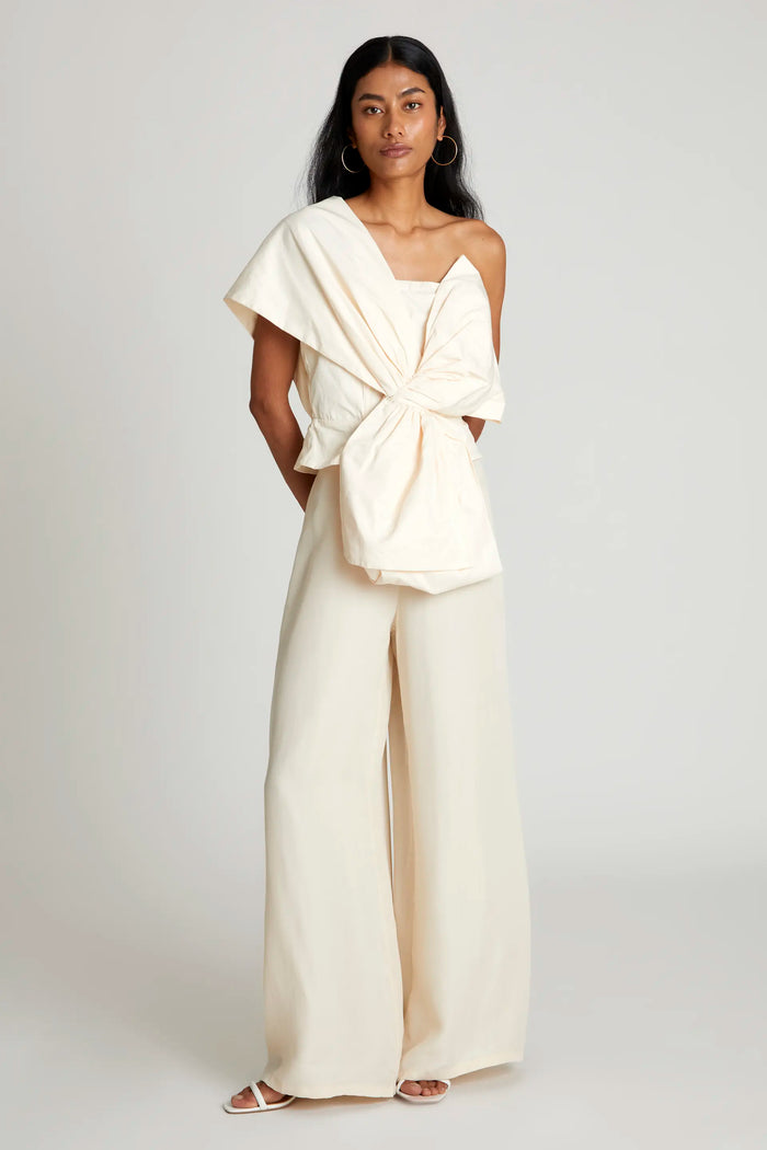 Wild Pony Pantalón Largo Ancho Blanco