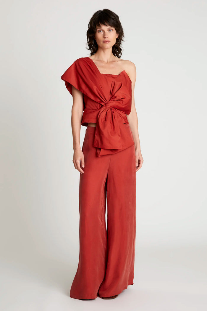 Wild Pony Pantalón Largo Ancho Marrón