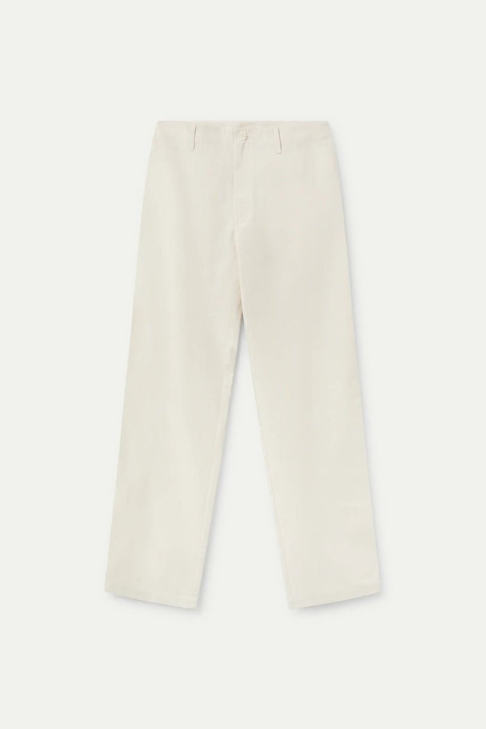 Wild Pony Pantalón Largo Recto Blanco