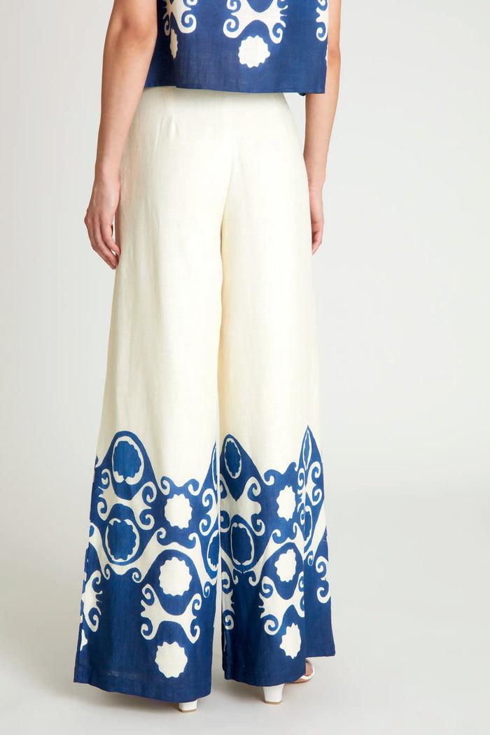 Wild Pony Pantalón Recto Estampado Goa