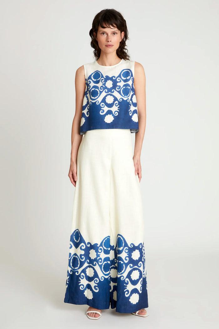 Wild Pony Pantalón Recto Estampado Goa