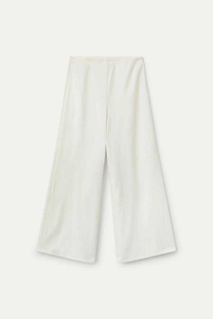 Wild Pony Pantalón Recto Tweed Blanco