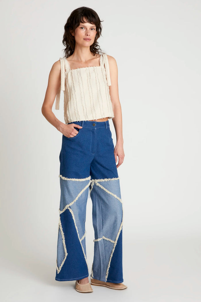 Wild Pony Pantalón Vaquero Patchwork