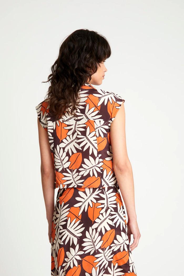 Wild Pony Top Camisero Estampado Floral Vegetal