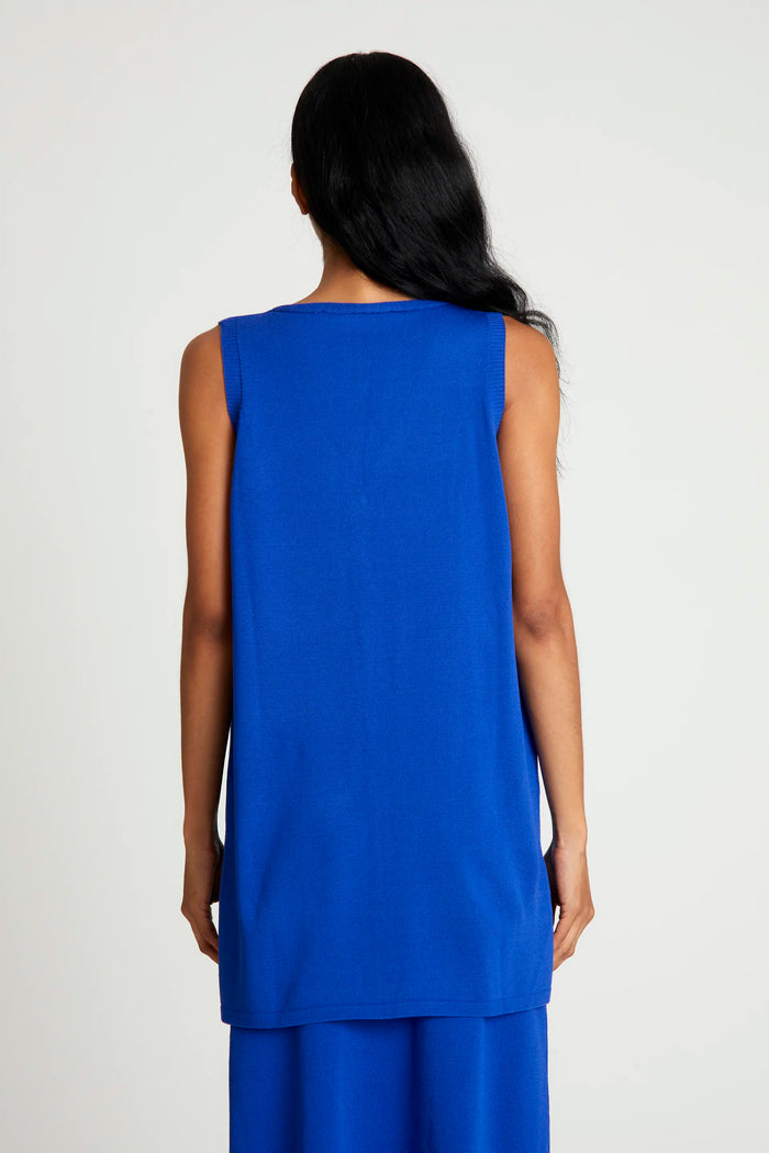 Wild Pony Top Chaleco De Punto Azul