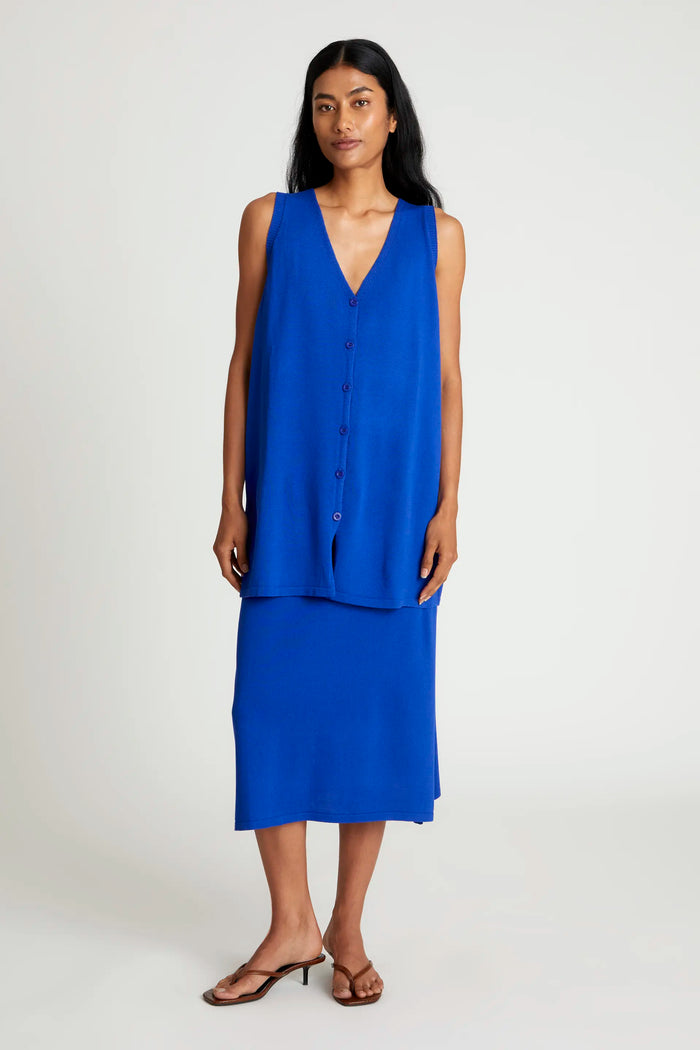 Wild Pony Top Chaleco De Punto Azul