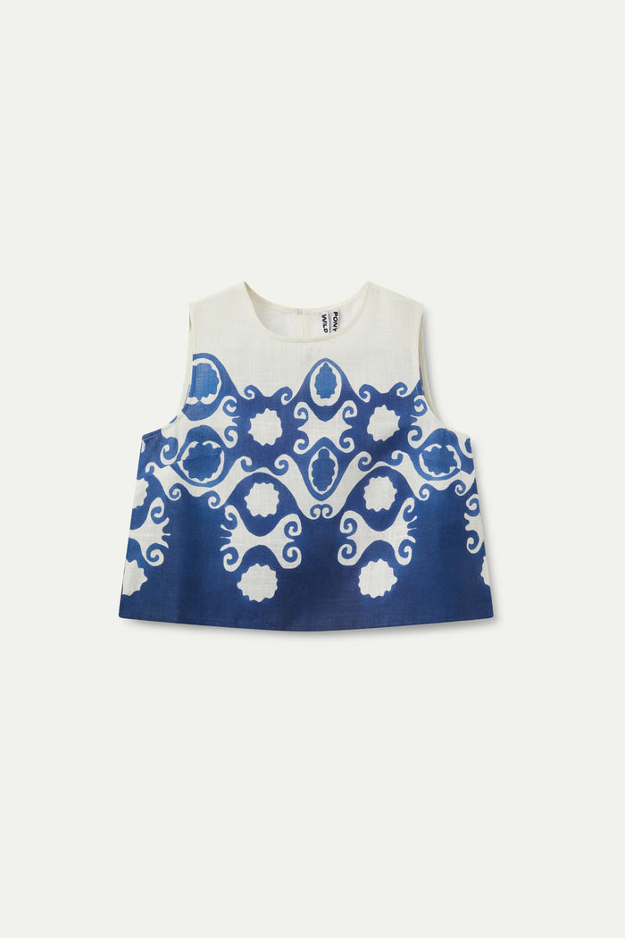 Wild Pony Top Corto Estampado Goa