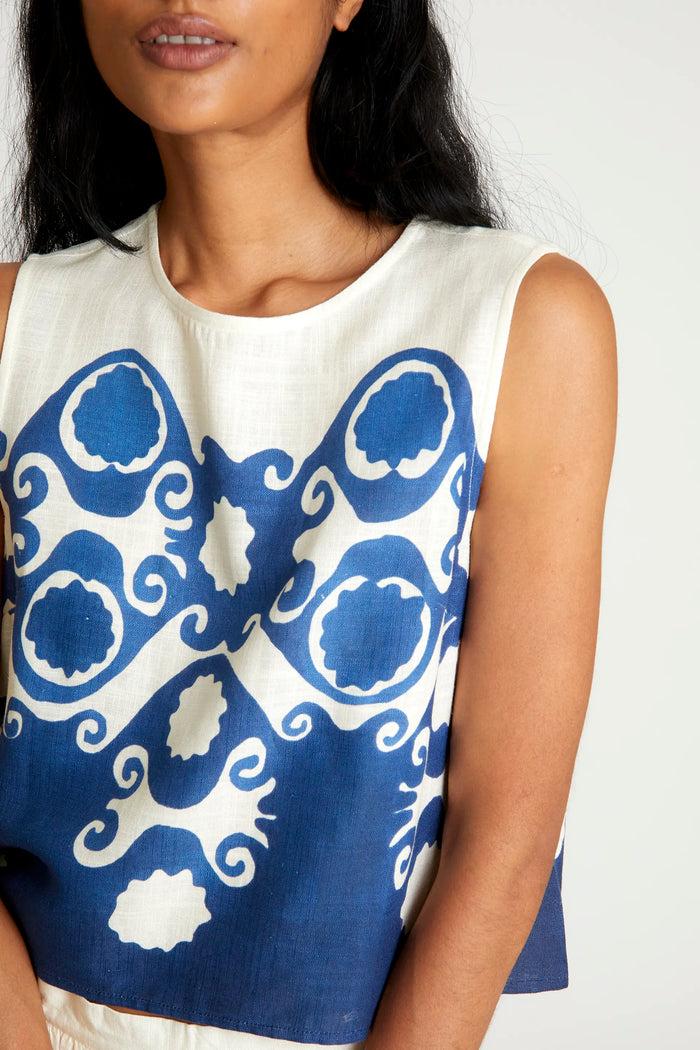 Wild Pony Top Corto Estampado Goa