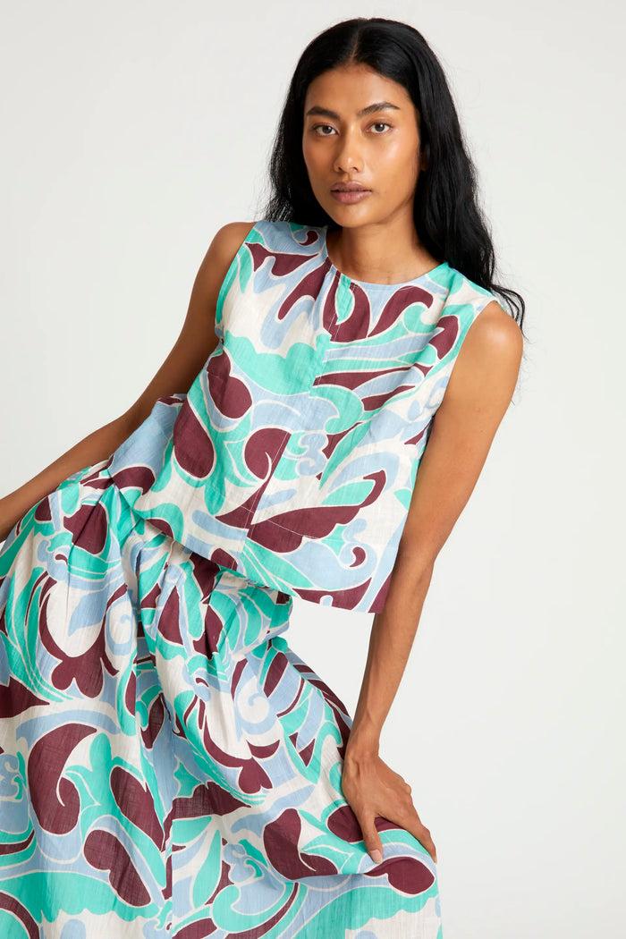 Wild Pony Top Corto Estampado Yarrow