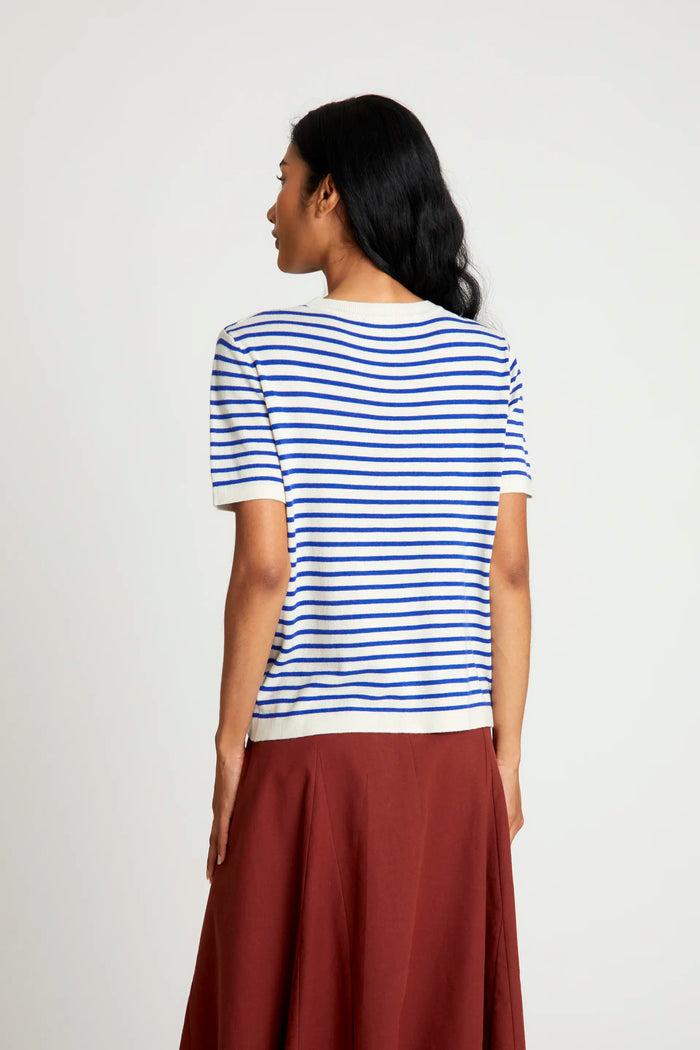 Wild Pony Top De Punto Rayas Azules