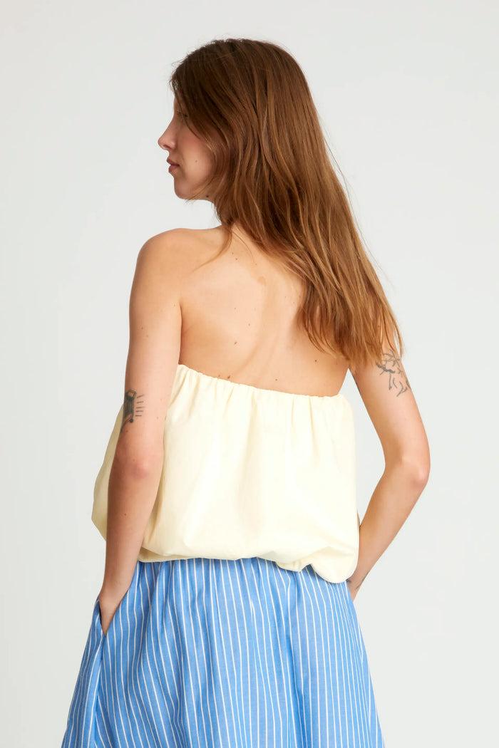 Wild Pony Top Globo Sin Mangas Blanco