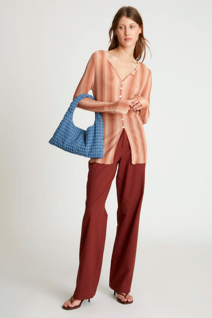 Wild Pony Top Punto Con Botones Marrón