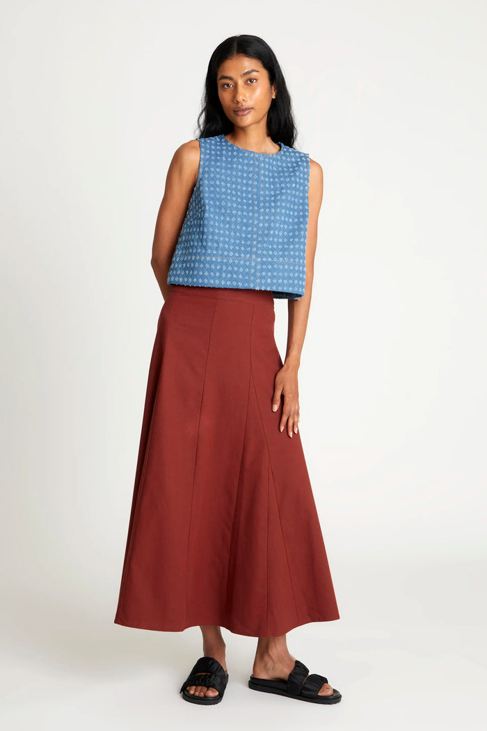 Wild Pony Top Vaquero Lunares